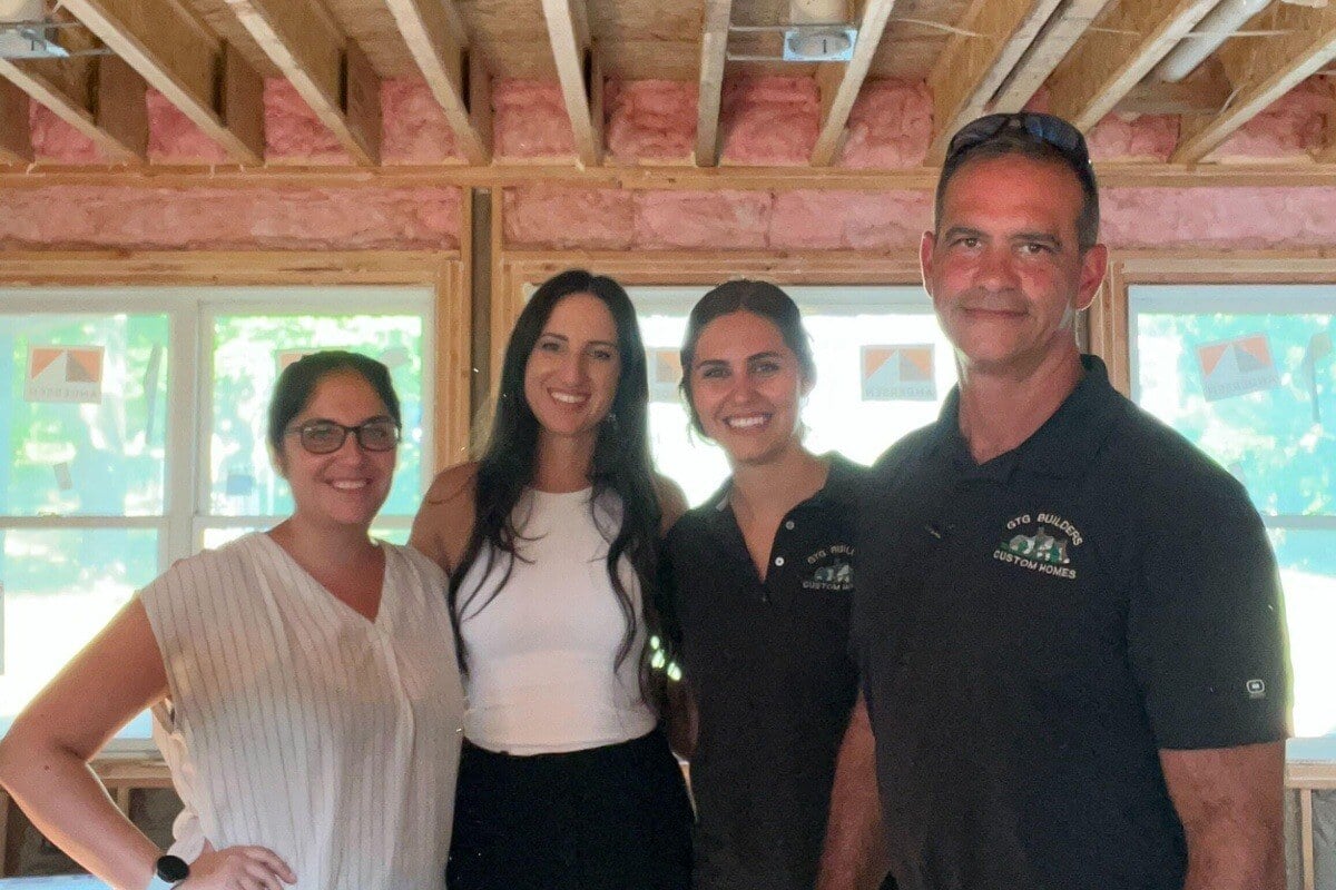 Builder Funnel's Executive Leadership Team Visits A Custom Homebuilder Client